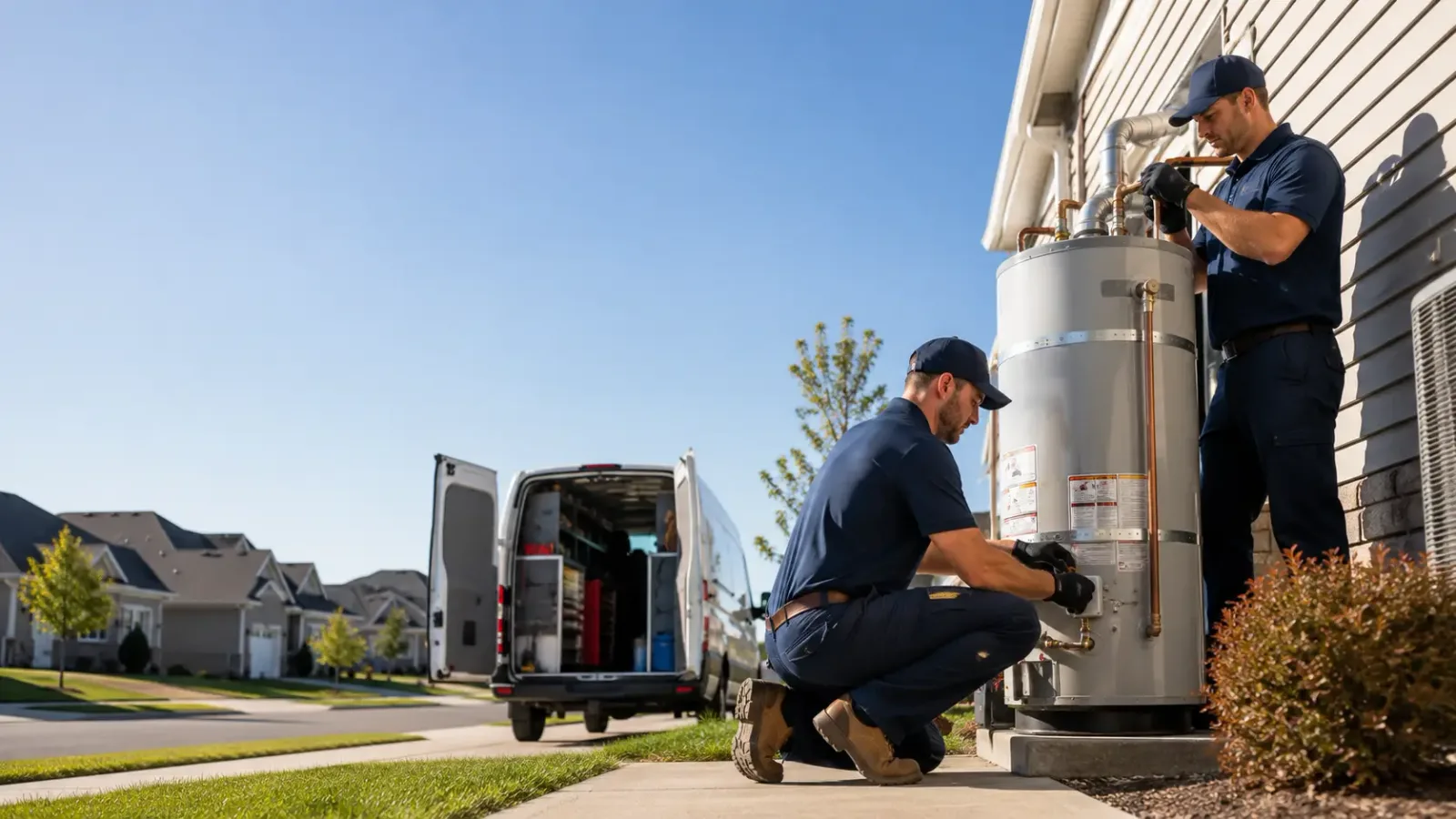 Water Heater Installation in Tishomingo, OK